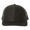Snapback Trucker Cap - 112 - Black