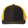 Snapback Trucker Cap - 112 - Black/Gold
