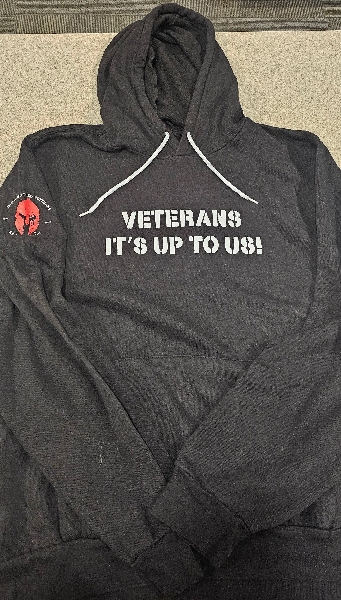 Disgruntled Veterans Association Premium Bella Canvas Hoodie