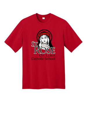 St. Rose Dress Down Tee Shirt ADULTS NO #FRIDAY VERSION